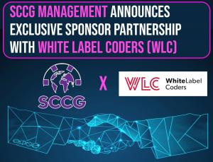 SCCG Management Announces Exclusive Sponsor Partnership with White Label Coders (WLC)
