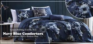 Navy blue comforter sets