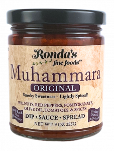 Muhammara Dip-Sauce-Spread 9.0oz Shelf Stable Glass Jar