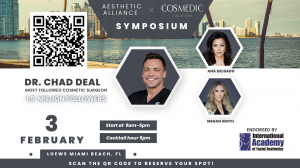 Aesthetic Alliance and CosMedic Solutions Announce Medspa Symposium in Miami Beach