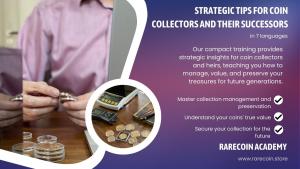 RareCoin Academy Launches Compact Training for Coin Collectors and Successors: Unlocking Numismatic Excellence