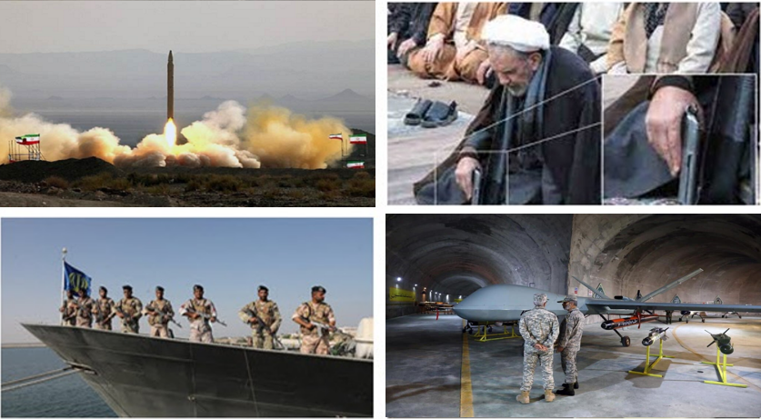 Tehran orchestrates war games, and military parades, and cyber operations to showcase the regime’s capacity and present itself as more powerful than it is.the regime has spent billions of dollars on a nuclear weapons program and a diverse ballistic missile program.