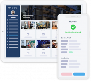 Screenshot of MYBOS Amenity Request Feature