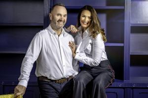 An image of Murray and Nadia Alexander of Alexander Manufacturing and Oliami