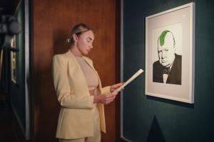 Original Banksy artwork at partner gallery Monada Art