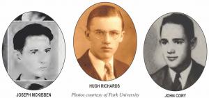 Park University alumni Joseph McKibben, Hugh Richards and John Cory were a part of the Manhattan Project.