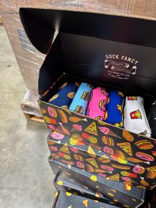 Sock Fancy generously donated a diverse range of their custom-branded sock styles to various non-profit organizations, supporting communities in need.