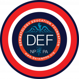 DERM2024 NP/PA DEF Essential Resource Meeting Circular Logo