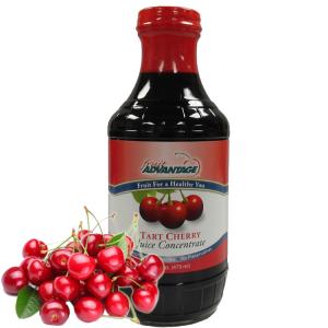 Traverse Bay Farms 100% Pure Cherry Juice Concentrate. All-natural cherry juice, with no added sugar, made from Michigan grown Montmorency cherries.