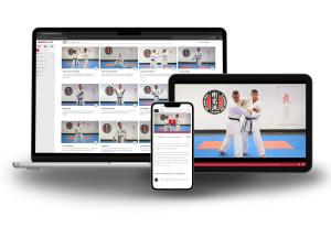 GKR Online Karate & Fitness Academy on Mobile, Tablet and Desktop Device