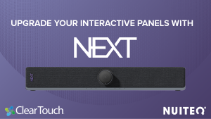UPGRADE YOUR INTERACTIVE PANELS WITH NEXT BAR