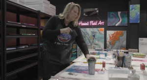 Hawaii Fluid Art, Redefining The Creative Experience, Featured on Trending Today on Fox Business