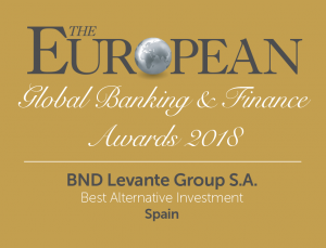 BND award logo from the Magazine The European