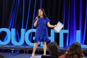 Dr. Elayna Fernandez,  4x TEDx Speaker, Speaker Coach, and Thought Leader Talks Organizer