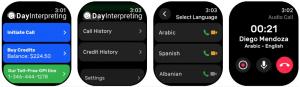 Day Interpreting watch app