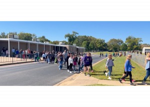 Student evacuation simulation in Whitehouse ISD