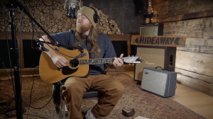 Joshus Morris performing on Hideaway Sessions at Factory Underground Studio