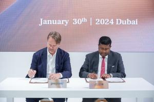 Prepaire Labs Signs MOU with United Imaging Healthcare for uExplorer Total Body PET CT Scanner at Arab Health Expo 2024.