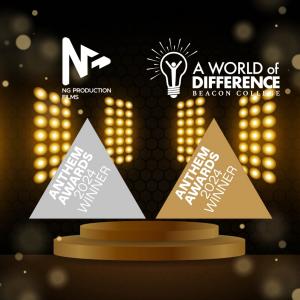 NG Production Films, a prominent Orlando-based video production company, proudly announces its recent triumphs at the prestigious Anthem Awards