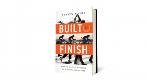 “Built to Finish” book cover.