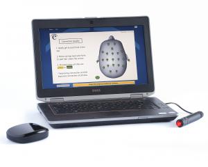 eVox is a hardware/software system that measures brain health