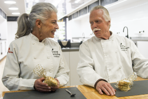 Seniors 65+ socialize and refresh skills during engaging cooking classes