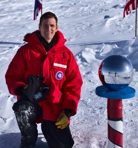 Nathan Precup in Antarctica