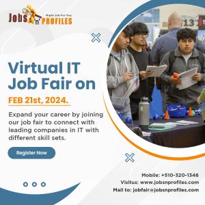 Jobs n Profiles to Host Virtual IT Job Fair on 21 Feb 2024