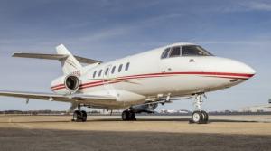 Hawker 800XP listed exclusively by Jet Access, Greenfield,  Ind., on IADA's marketing portal AircraftExchange.com.