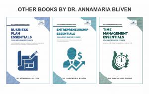 Business Plan Essentials, Entrepreneurship Essentials, and Time Management Essentials authored by Dr. AnnaMaria Bliven