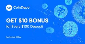 Get $10 bonus for every $100 deposit