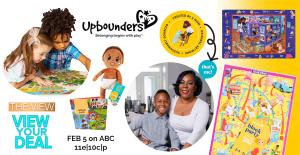 Upbounders® Female-founded Toy Company Featured on The View’s “View Your Deal” for Black History Month
