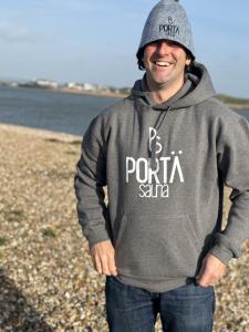 Jordan Boon - Founder - PortaSauna | Wood Fired Sauna Tent on Southsea Beach UK