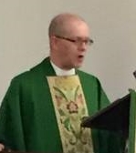 The Rev. Jay Lawlor at St. Paul's Episcopal Church, Richmond, IN