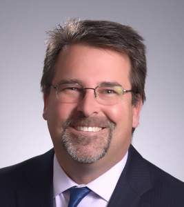 a headshot of R.T. Weber, new CRO of Gridwealth
