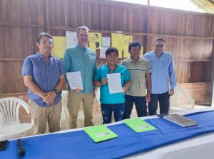 Execution of Forest Conservation Agreement