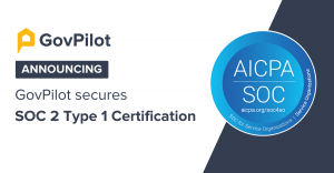 GovPilot Achieves Highest Recognized Standards With SOC 2 Type 1 Compliance