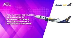 Photo of a Boeing 777-200LRF Delivered to Atlas Air By ABL Aviation
