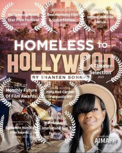 SCREENWRITER SHANEEN BONNER UNVEILS HER MULTI-AWARD WINNING LIFE STORY “FROM HOMELESS TO HOLLYWOOD” FILM SCRIPT