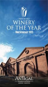 Antigal Winery & Estates Named New World Winery of the Year 2023 by Wine Enthusiast Magazine