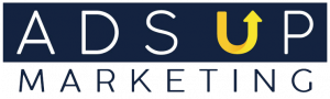 The logo for Ads Up Marketing shows the concept of their agency being exclusively dedicated to digital marketing for behavioral health facilities