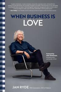 When Business Is Love by Jan Ryde, CEO of Hästens, is Amazon, Barnes & Noble, and C-Suite Network Bestseller