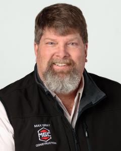 Headshot of Mike Carlson, MBEX President from Max Gray Construction, Hibbing