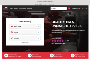 Giga Tires - Top Home Page