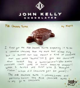 Maple is an exceptionally talented 9 year old girl doing sweet foodie reviews. She works on The Sweetest Gigs, reviewing food she loves. And is on The Spring Team reviewing John Kelly Chocolates. www.TheSweetestGigs.com