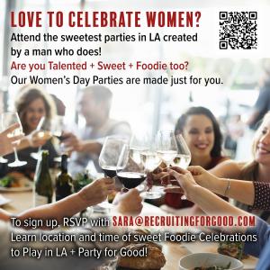 Just 3 More Weeks to Celebrate Women and Party for Good with Recruiting for Good