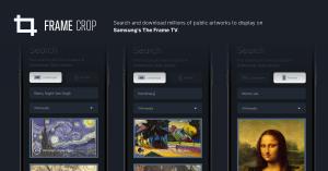 Frame Crop Launches Samsung The Frame Public Art Tool