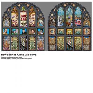 Glass rendering of the new Historic Clayborn Temple