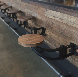 The Original Swing-out Seat / Better Barstool By Get-Back Inc.