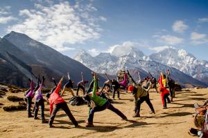 Yoga Therapy During Treks